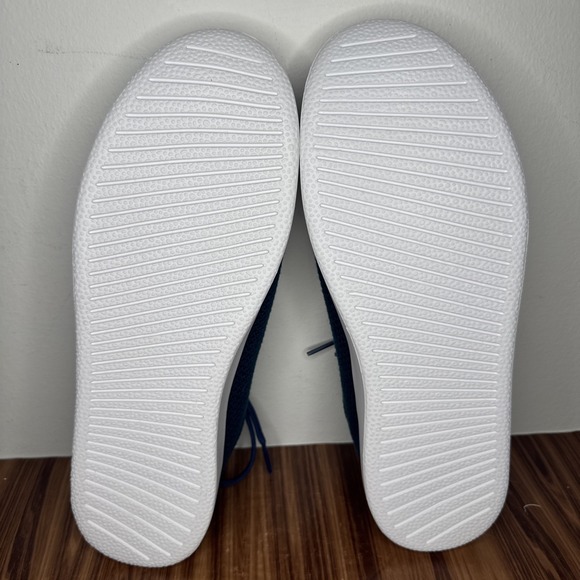 Allbirds Mens Size 11 Knit Tree Pipers Shoes Sneakers Green Walking Blue White - Picture 8 of 8